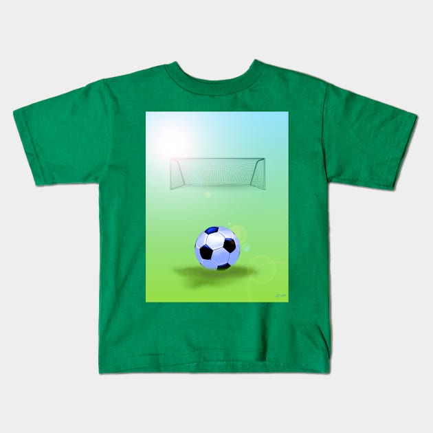 Soccer Kids T-Shirt by danieljanda